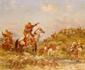 Georges Washington Arabe Guerriers à cheval